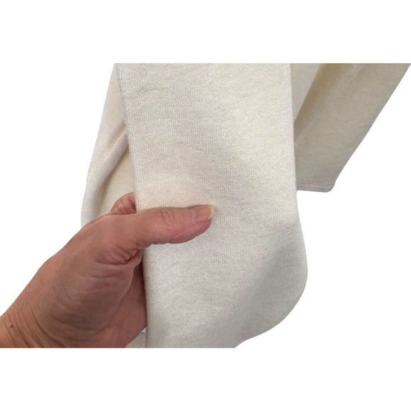 NWT OGL Free Your Movement Cream Ivory Sweater Dress Mock Neck Sz S-M - Picture 7 of 7